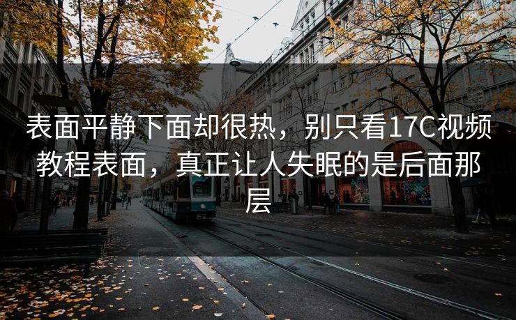 表面平静下面却很热，别只看<strong>17C</strong>视频教程表面，真正让人失眠的是后面那层